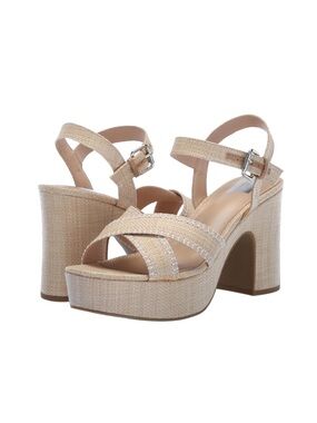 DV by Dolce Vita Heels Woven Rafia size 8